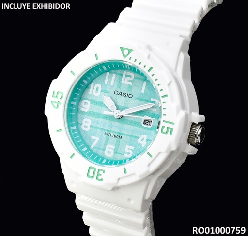 [RO01000759] RELOJ DIVER LOOK DAMA CASIO KCASLRW-200H-3C