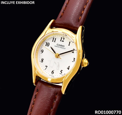 [RO01000770] RELOJ ANALOGO V/MINERAL DAMA CASIO KCASLTP-1094Q7B6