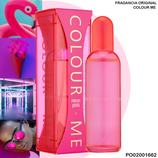 [PO02001662] PERFUME COLOUR ME NEON PINK UNISEX EDP 100ML 01W1CFNP