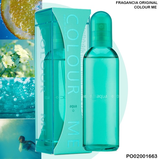 [PO02001663] PERFUME COLOUR ME AQUA UNISEX EDP 100ML 01W1CFAQ