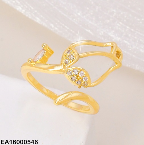 [EA16000546] ANILLO TULIPAN BLANCO GR RE317-340 (TLP)