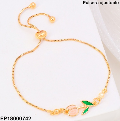 [EP18000742] PULSERA AJUSTABLE TULIPAN BE767-332 (TLP)