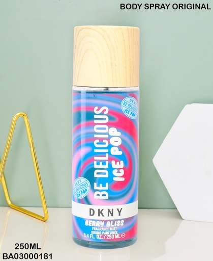 [BA03000181] BODY MIST DKNY BE DELICIOUS ICE POP BERRY BLISS 250ML