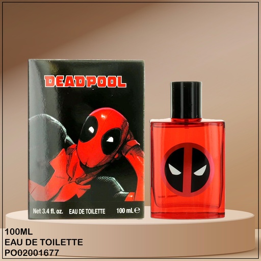[PO02001677] PERFUME MARVEL DEADPOOL EDT 100ML