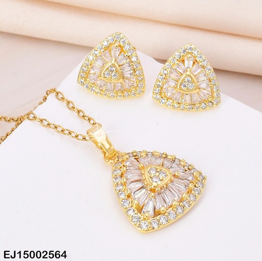 [EJ15002564] SET DOR TRIANGULO ZIRCONIA F8958-205