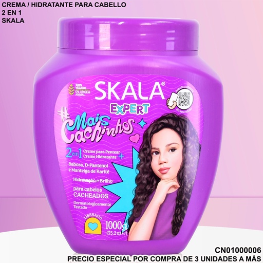 [CN01000006] CREMA SKALA MAIS CACHINHOS 2EN1 1000G 812