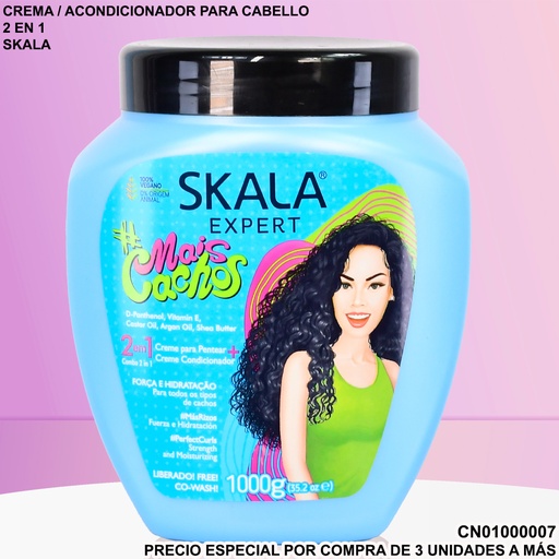 [CN01000007] CREMA SKALA MAIS CACHOS 2EN1 1000G 312 EXPERT