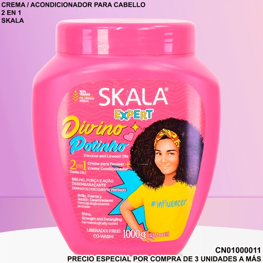 [CN01000011] CREMA SKALA EXPERT DIVINO POTINHO 2EN1 1000G 226