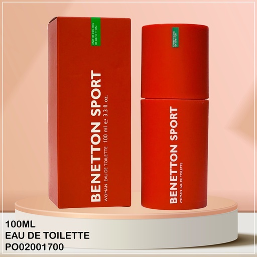 [PO02001700] PERFUME BENETTON SPORT WOMAN EDT 100ML