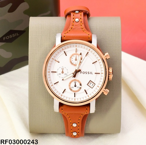[RF03000243] RELOJ FOSSIL DAMA FAJA FINA CUERO ES3837