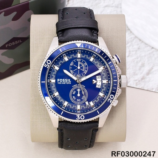 [RF03000247] RELOJ FOSSIL CABALLERO FAJA CUERO CH2945