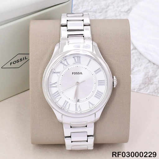 [RF03000229] RELOJ FOSSIL FAJA METALICA PLATEADA ES5393