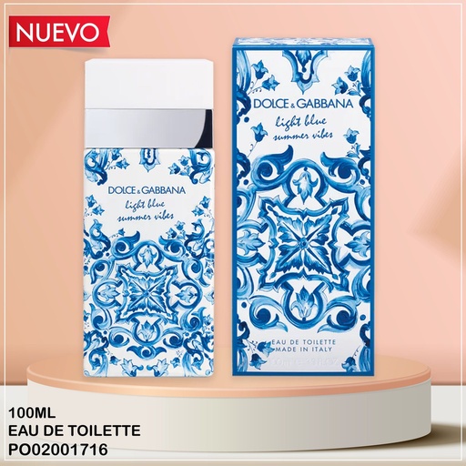 [PO02001716] PERFUME SUMMER VIBES LIGHT BLUE DOLCE&GABBANA EDT 100ML