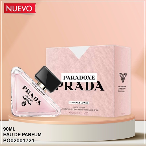 [PO02001721] PERFUME PARADOXE PRADA VIRTUAL FLOWER EDP 90ML