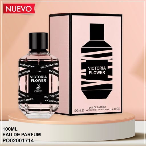 [PO02001714] PERFUME VICTORIA FLOWER WOMEN MAISON ALHAMBRA EDP 100ML