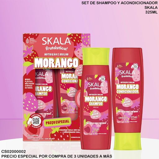 [CS02000002] SET SKALA FRUTASTICA MORANGO 325ML