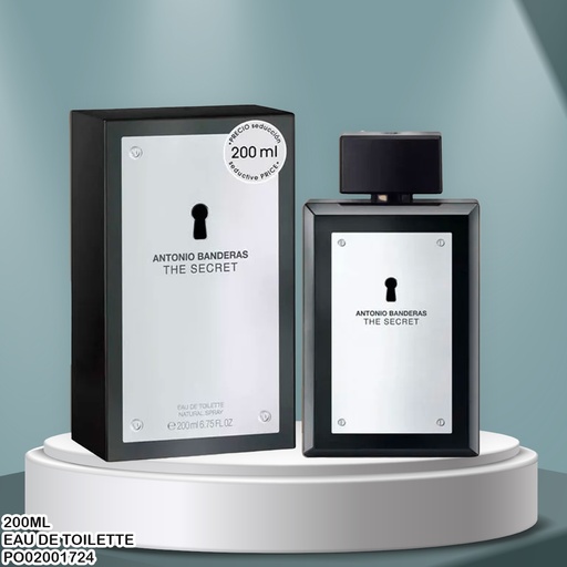 [PO02001724] PERFUME THE SECRET ANTONIO BANDERAS 200ML EDT