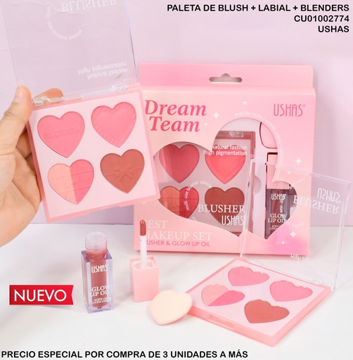 [CU01002774] SET DE MAQUILLAJE DREAM TEAM  UCS002-2