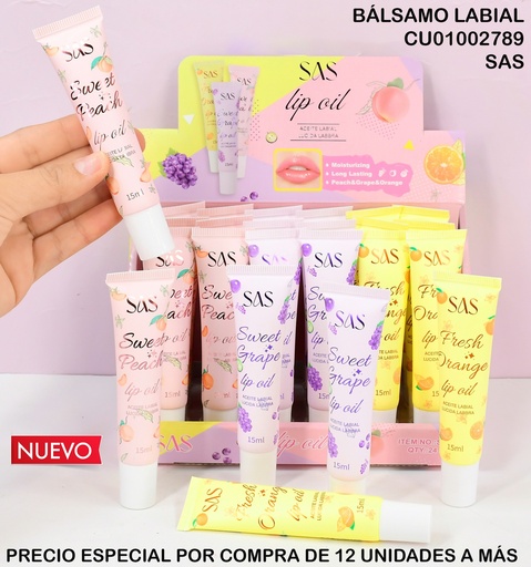 [CU01002789] BALSAMO LABIAL FRUTAL SAS SAC104