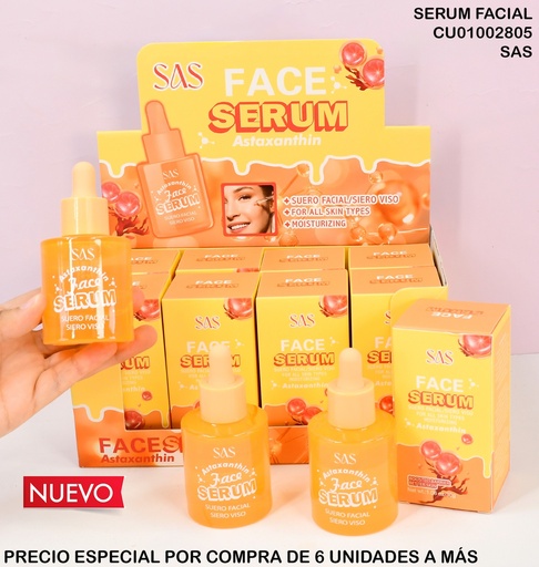 [CU01002805] SERUM FACIAL ASTAXANTHIN SAH120
