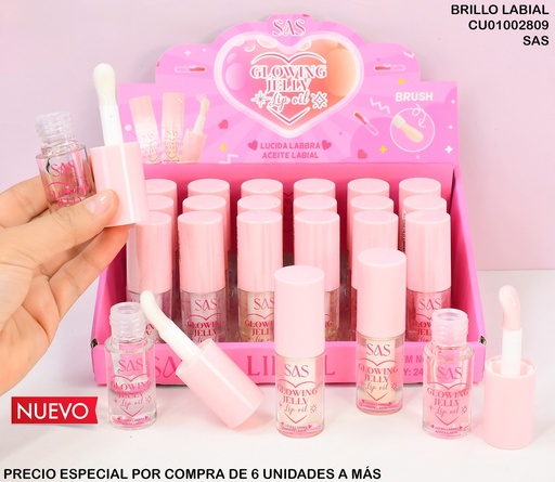[CU01002809] LIP GLOSS GLOWING JELLY  SAS SAC084