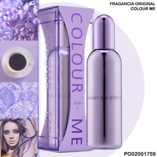 [PO02001759] PERFUME COLOUR ME VIOLET EDP 100ML 01W1CFV/1
