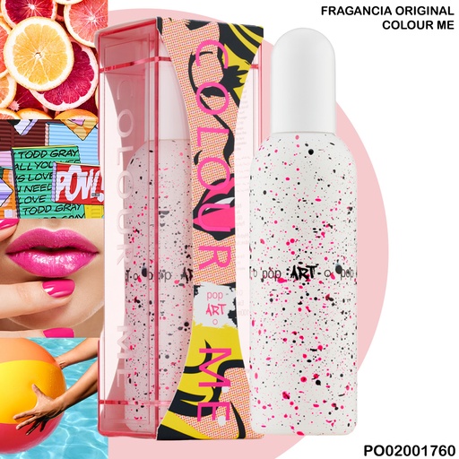 [PO02001760] PERFUME COLOUR ME POP ART EDP 100ML 01W1CFPA