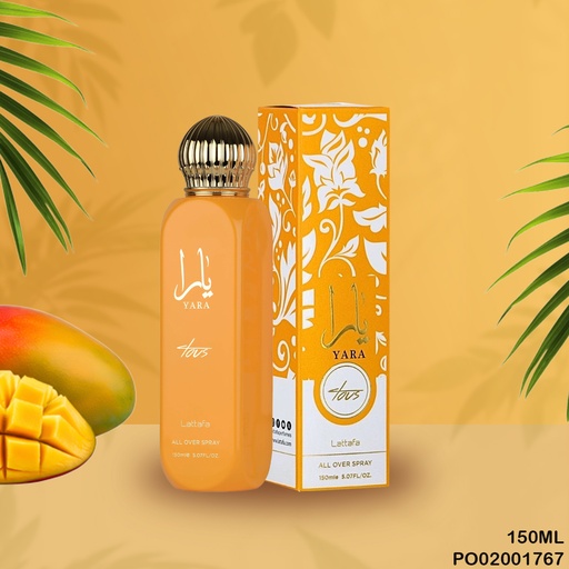 [PO02001767] PERFUME LATTAFA ALL SPRAY YARA TOUS 150ML