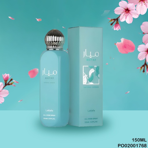 [PO02001768] PERFUME LATTAFA ALL OVER SPRAY MAYAR NATURAL INTENSE 150ML