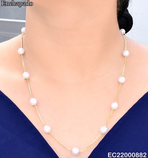 [EC22000882] CADENA FINA C/10 PERLAS CE309-326