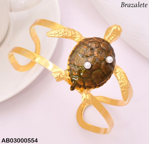 [AB03000554] BRAZALETE DOR AJUSTABLE TORTUGA BA2253-45