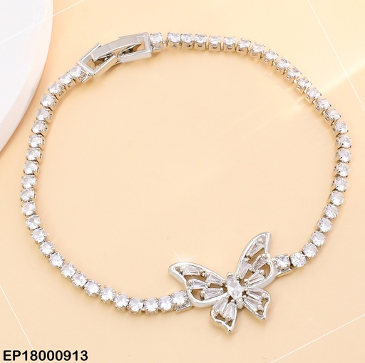 [EP18000913] PULSERA ZIRCONIAS CENTRO:MARIPOSA ZIRC.BE533-319