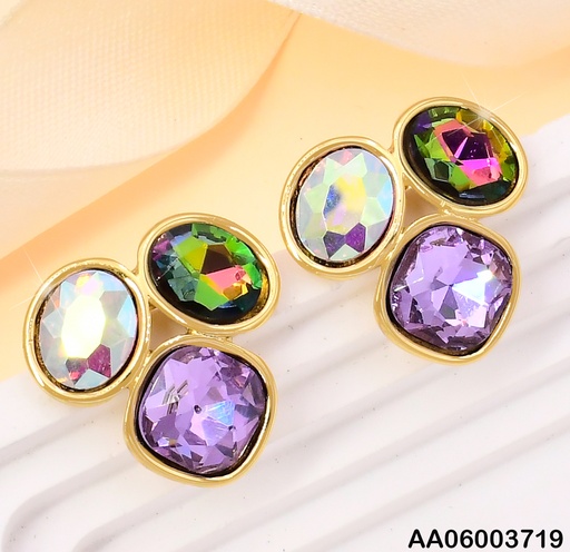 [AA06003719] ARETES 3 RD PIEDRA TORNASOL KE119256-SP