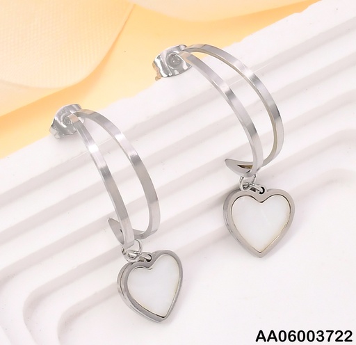 [AA06003722] ARETES PLAT."C" DOBLE C/🤍 KE111038-SP