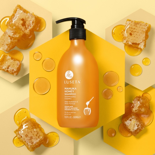 [CL01000024] SHAMPOO LUSETA MANUKA HONEY 500ML L6178S