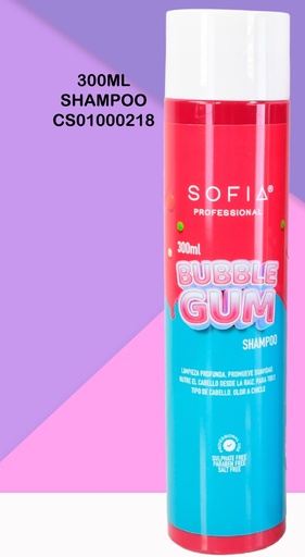 [CS01000218] SHAMPOO SOFIA CHICLE 300ML S134B