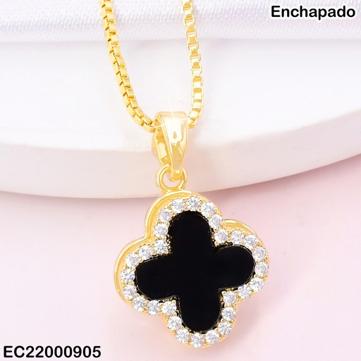 [EC22000905] CADENA DOR VAN CLEEF NEGRO ANTI-ESTRES CE348-333