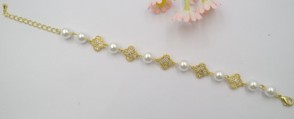 [EP18000967] PULSERA PERLAS/VAN CLEEF ZIRCONIAS BE613-9