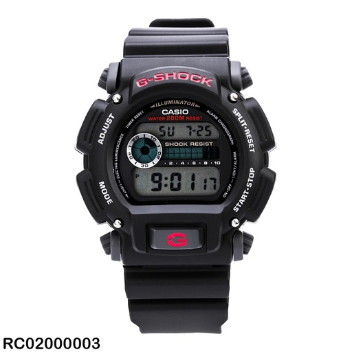 [RC02000003] RELOJ CASIO DIGITAL CAB DW-9052-1VDR SILICON NEGRO