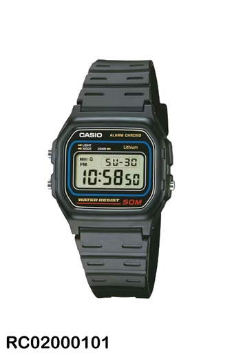 [W-59-1VQD] RELOJ CASIO DIGITAL CAB W-59-1VQD SILICON NEGRO