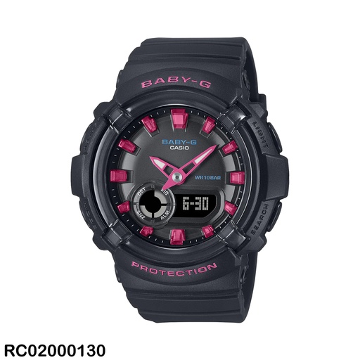 [RC02000130] RELOJ CASIO ANA/DIG DAMA BGA-280DN-1ADR SILICON NEGRO