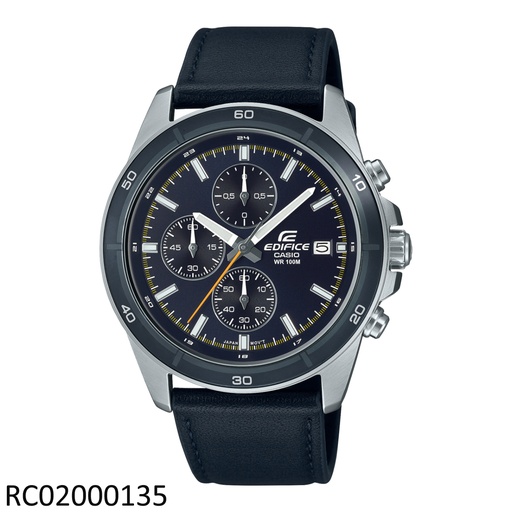 [RC02000135] RELOJ CASIO ANALOGO CAB EFR-526L-2CVUDF CUERO NEGRO