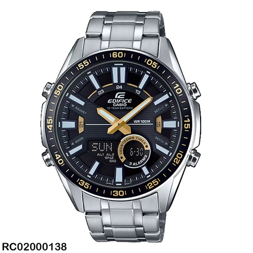 [RC02000138] RELOJ CASIO ANALOGO CAB EFV-C100D-1BVDF METAL PLAT