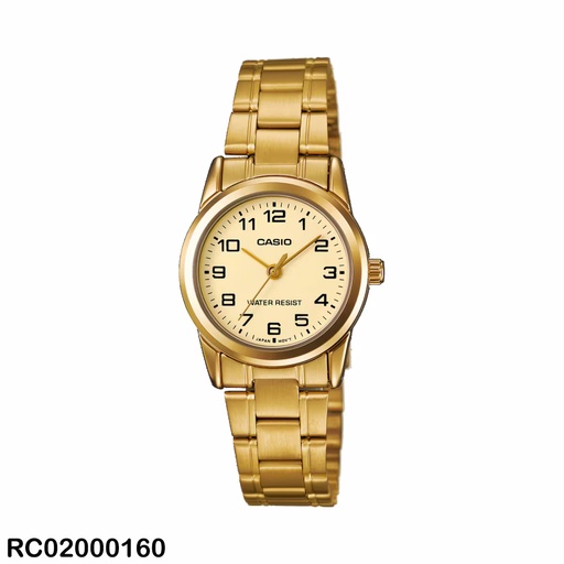 [LTP-V001G-9BUDF] RELOJ CASIO ANALOGO DAMA LTP-V001G-9BUDF METAL DOR