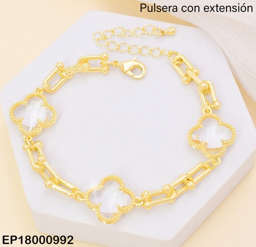 [EP18000992] PULSERA ESLABONES GR. (3) VAN CLEEF CRISTAL BE655-9