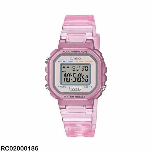 [RC02000186] RELOJ CASIO DIGITAL DAMA LA-20WHS-4ADF SILICON ROSA