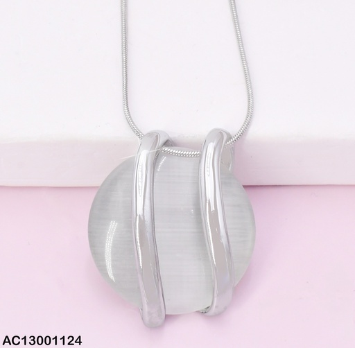 [AC13001124] CADENA PLAT PIEDRA GRIS CUBIERTA 2 LINEAS PLAT CA465-45