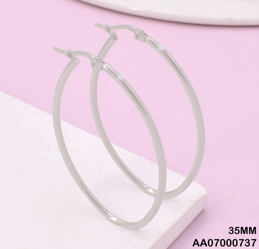 [AA07000737] ARGOLLA PLATEADA OVALADA 50MM R436-220