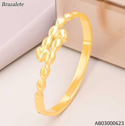 [AB03000623] BRAZALETE 4 OV/EXTREMOS 💛 KB203754-SP