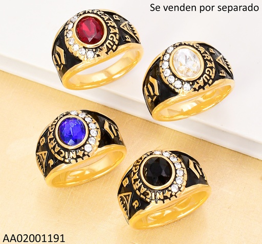 [AA02001191] ANILLO GRADUACION🎓NICARAGUA B ESCUDO R COL.SURT RA676